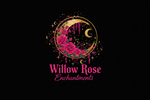 Willow Rose Enchantments Pink-on-Black Logo
